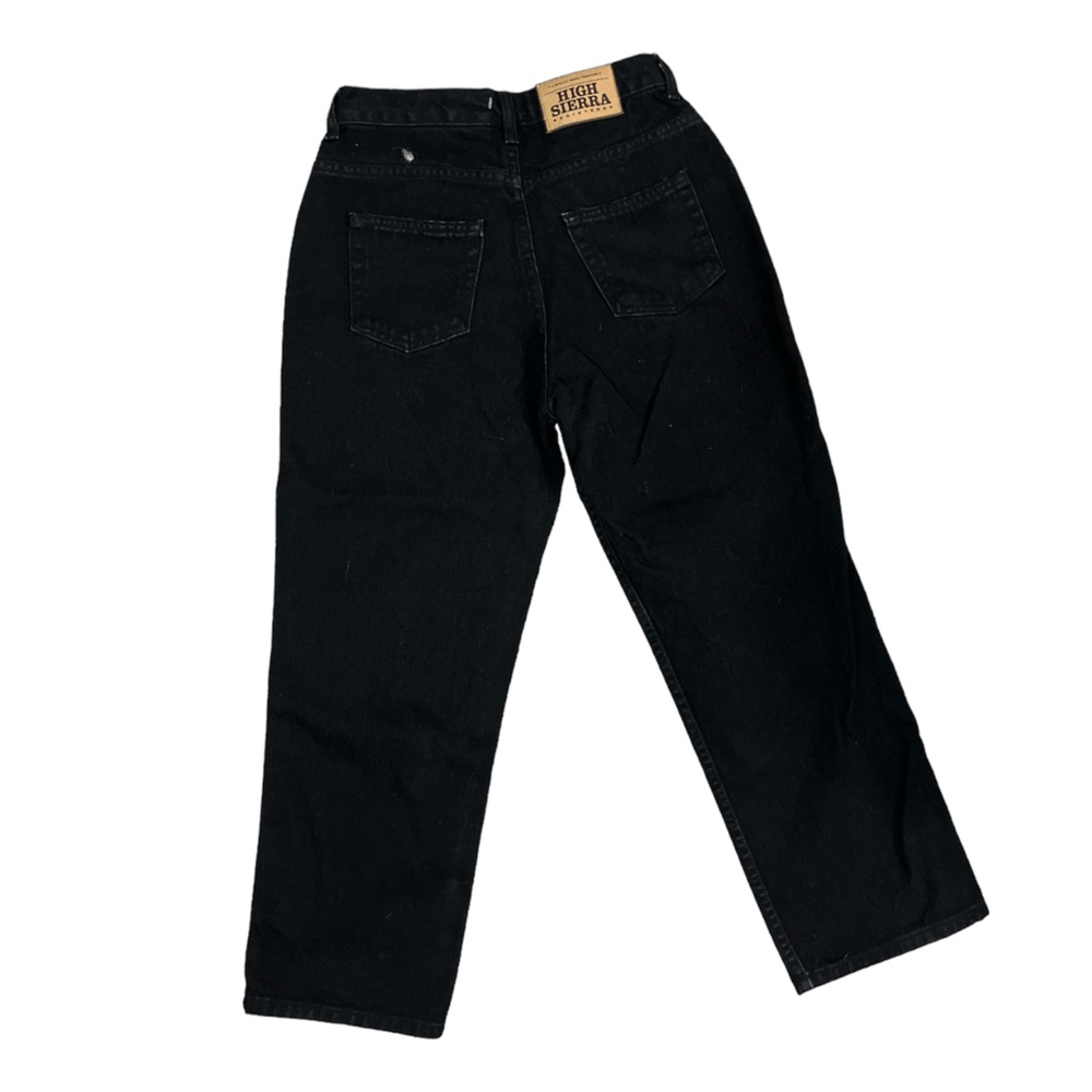 Vintage Black High Waisted Jeans